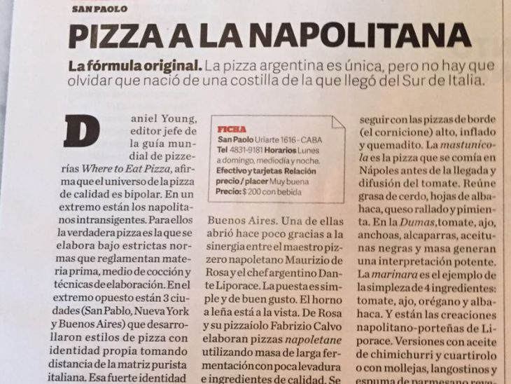 Pizza a la Napolitana